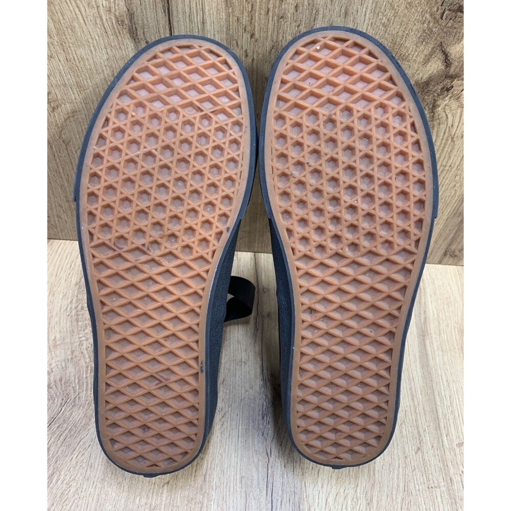 VANS Triple Black Athletic Canvas Skate Sneakers Shoes Size 8 Men / 9.5 Women's - Picture 5 of 13
